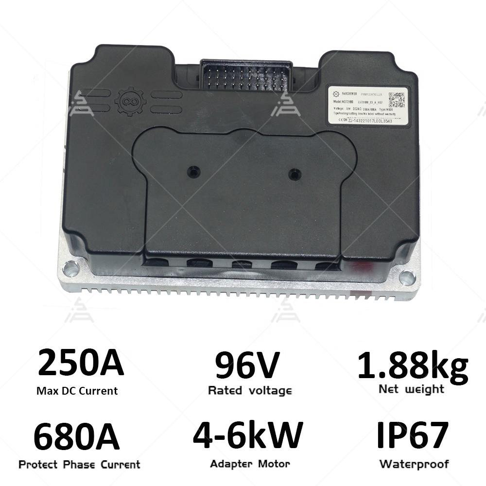 وحدة تحكم عالية الجودة Nd96680 - مراجعة Programmable Bldc Motor Controller 96V وسعره